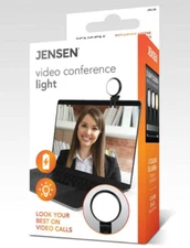 Jensen Video Conference Light; Clips to Your Phone, Tablet, or PC; DAMAGED BOX