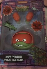 Nickelodean x Teenage Mutant Ninja Turtles Red Active Wireless Earbuds TMNT