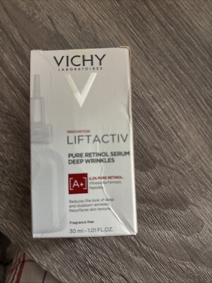 Vichy Laboratoires Liftactiv Pure Retinol Serum Deep Wrinkles 1 fl oz NEW