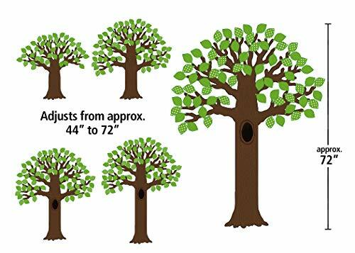 Teacher Created Resources Big Tree With Polka Dot Leaves BBS 7 Panels 