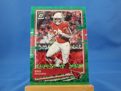 Eno Benjamin Donruss Optic 2020 RC Rookie Green Velocity Prizm
