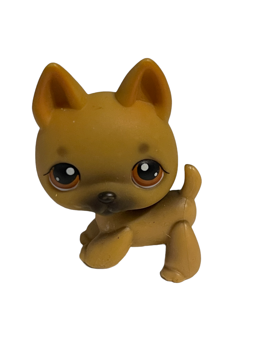 Figurine Littlest Pet Shop LPS Chien Berger Allemand N°112 | Occasion, Collection Hasbro