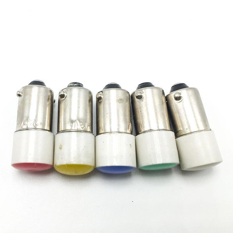 Bayonet Indicator Light Bulbs Lamp BA9S LED 0.5W 6.3V 12V 24V 220V 380V 9x23mm - Image 4 of 4