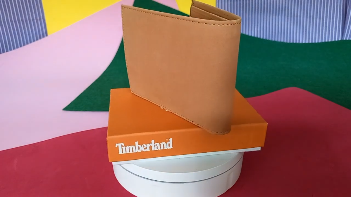 PORTAFOGLIO UOMO TIMBERLAND PELLE ORIGINALE VV