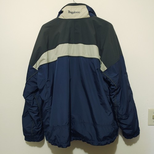 COLUMBIA SPORTSWEAR BUGABOO WINTER JACKET BLUE GRAY FLEECE INTERCHANGEABLE LARGE - Picture 2 of 12