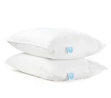 Cozy Dream Firm Pillow, Medium Support Hotel Pillow, King Size 20x36 Inch Goo...
