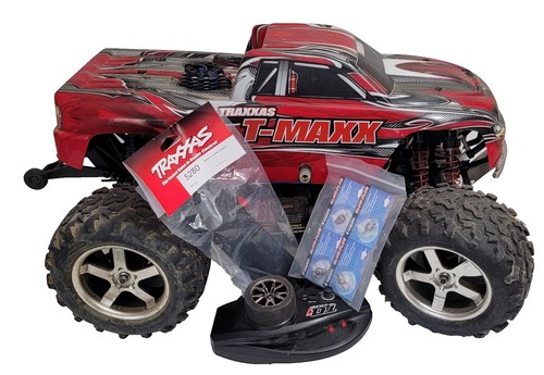 Traxxas T-Maxx 3.3 4WD RTR Nitro Monster Truck (Blue) [TRA49077-3
