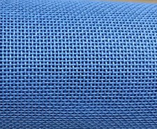 18 Count Zweigart mono canvas Leventeen Blue counted canvas work needlepoint 18"