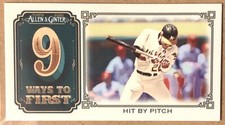 2020 Topps Allen and Ginter Mini 9 Ways to First #M9WF-4 Hit By Pitch -