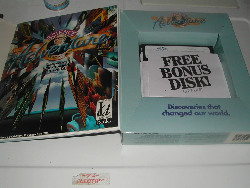 scifance advetures Isaac Asimov's 5 1/2 disk - Image 3 of 4