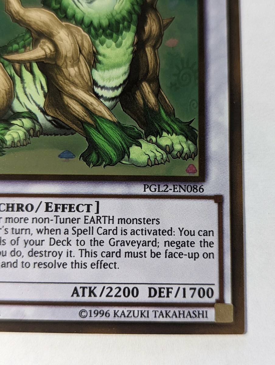 Yu-Gi-Oh! – Naturia Beast (PGL2-EN086) – Premium Gold Rare, 1st Edition Sammelkarte