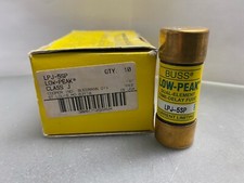 New Lot Bussmann LPJ 5SP 5 Amp Fuses Low Peak Class J 600V NIB