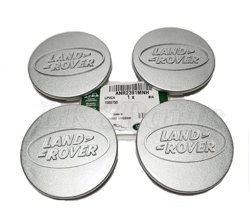 Land Rover Discovery Defender Range Rover Wheel Center Cap Set x4 ANR2391MNH New - Image 2 of 4
