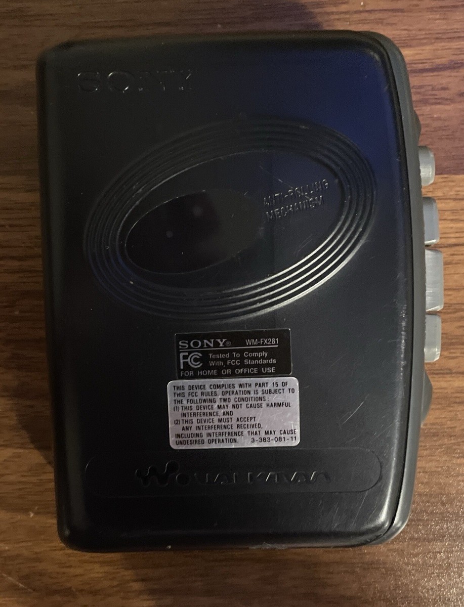SONY Walkman WM-FX281 Cassette Player AM/FM TV/ Weather Band SEE