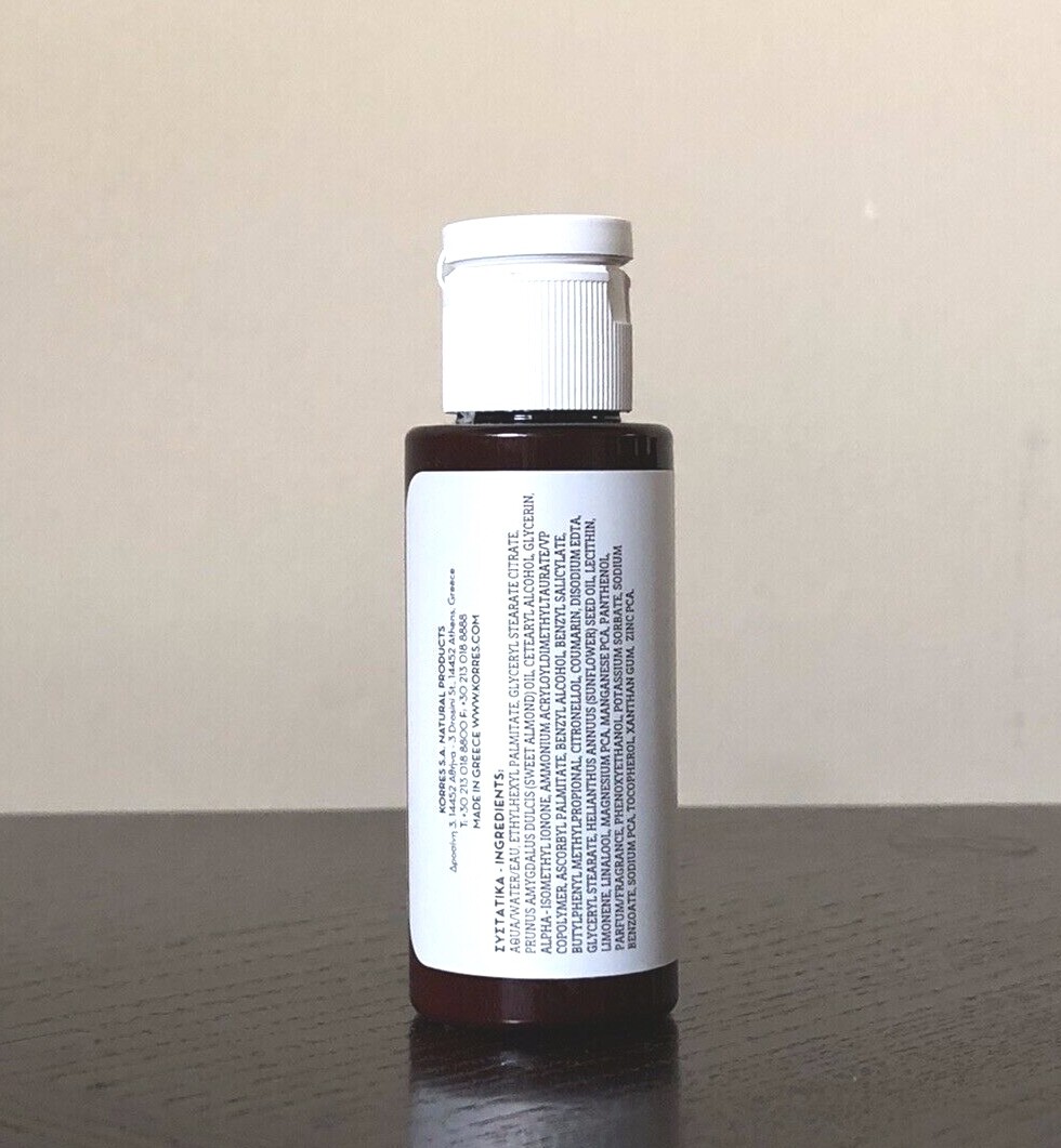 KORRES 2 Fresh Citrus Mint Body Milk Lotion Sweet Almond Oil Shea