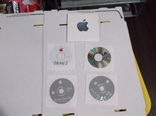 Apple Power Mac G4 discs in folio package
