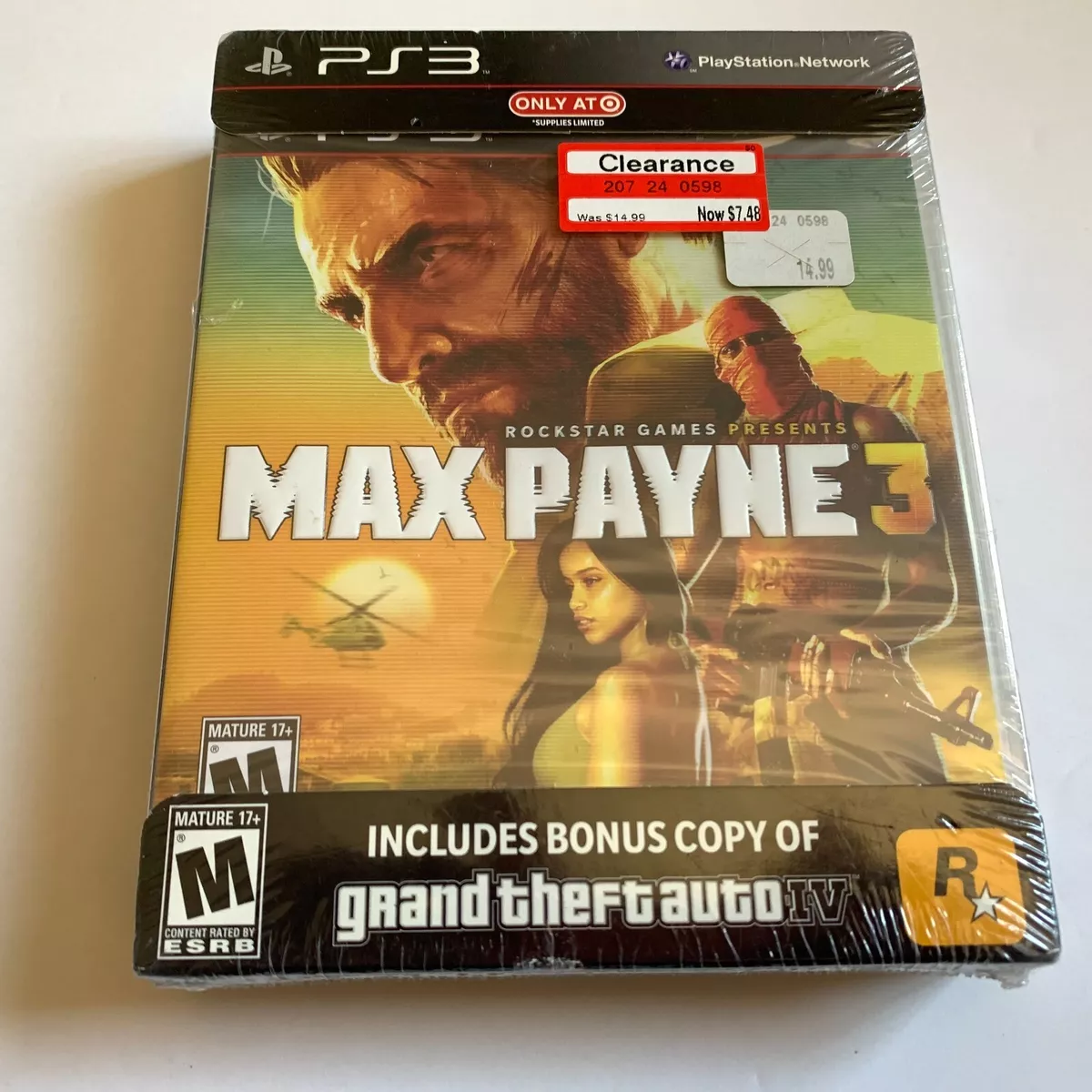  Max Payne Ps4 - 3 Stars & Up