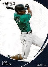 Kyle Lewis 2022 Panini Chronicles #8 Clear Vision Seattle Mariners