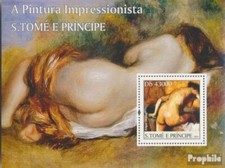 Sao Tome e Principe bloc-feuillet 527 (complète. édition) neuf avec gomme origin