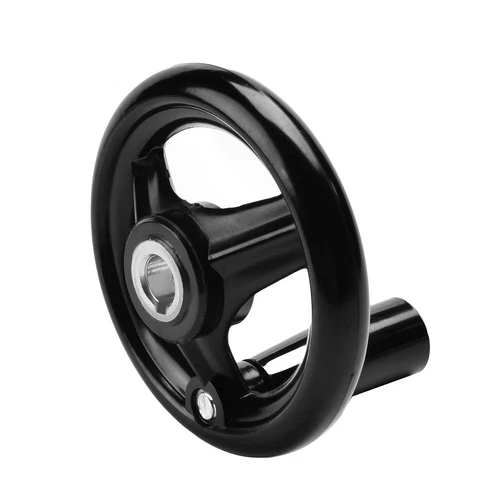 160mm*16mm*5mm 3 Spoke Hand Wheel With Revolving Handle For Milling Machine NEW - Picture 15 of 19