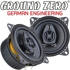 Ground Zero GZ 4.0 10cm 2 Wege Koax Lautsprecher Paar 100mm Coax Speaker