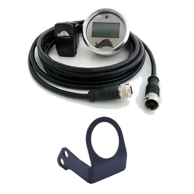 Razorback Belt Temperature Gauge & Mount For 2014-2018 Polaris RZR 4 Seater