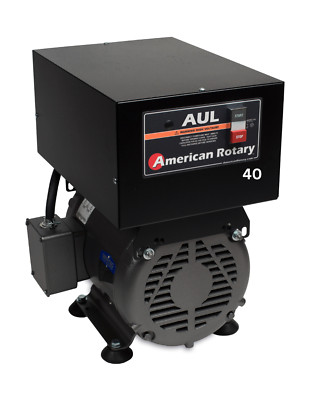 American Rotary Phase Converter AUL40F Floor Unit Extreme Duty 40 HP - UL LISTED
