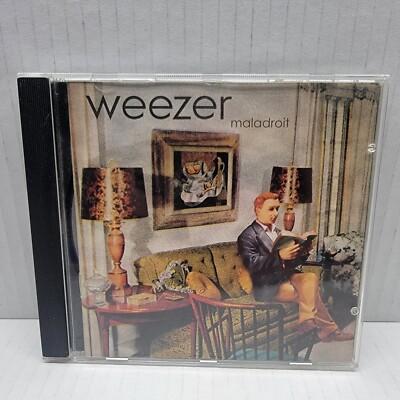 Maladroit Weezer CD DVD 2002 With Special Video Clips