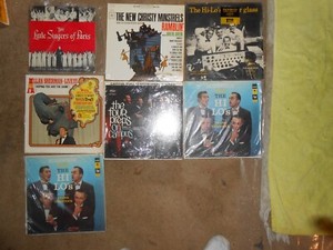 1955 Four Freshmen Hi Los Preps Christy Minstrels Dion Simon Garfunkel LPs EX NR