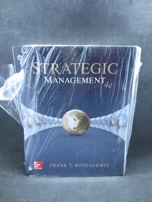 Strategic Management 4E by Frank T. Rothaermel - 2018 Loose-Leaf for Binder New