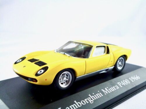 Lamborghini Miura    1966-1975  gelb   /    IXO / ATLAS   1:43  - Afbeelding 1 van 3