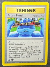 Focus Band [1st Edition] 86/111 - Neo Genesis Vintage WOTC TCG - Trainer Rare LP on eBay
