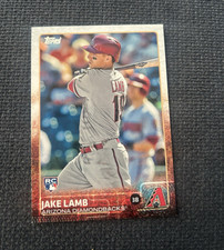 Topps 2015 Topps Jake Lamb Rookie Base Set Arizona Diamondbacks #310 Card. rookie card picture
