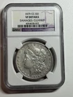 1879-CC Morgan Silver Dollar NGC VF Details Tough Date CC
