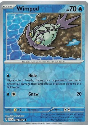 Pokémon TCG Pokémon Wimpod Reverse Holo