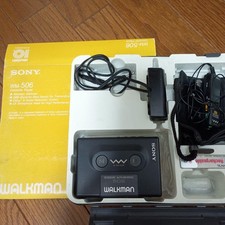 Sony WM 506 Cassette Walkman Vintage Portable Audio Player Junk