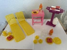 Vintage 1986 Mattel Barbie Picnic Set #7751 incomplete