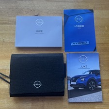 GENUINE NISSAN JUKE 2019-2024 OWNERS MANUAL HANDBOOK QUICK GUIDE WALLET PACK