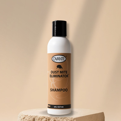 Ovante Dust Mite Eliminator Shampoo 6 oz Relief for Itchy Scalp