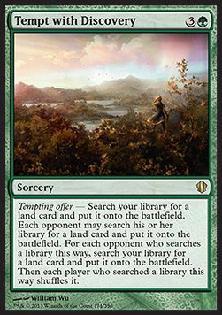 Magic/MTG Tempt with Discovery C13-174 Rare Englisch Excellent