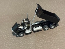 N Scale Trainworx 49071 Kenworth W900 Dump Truck Black