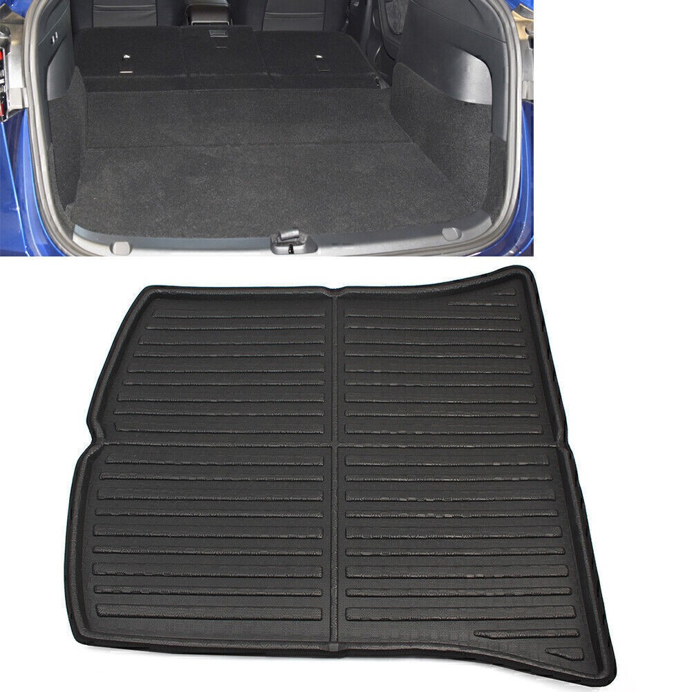 1 Pcs Black Rear Trunk Tray Cargo Boot Liner Mat For Tesla Model Y 2020-2023