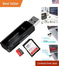 High-Speed USB 3.0 Card Reader - Compact and Portable for Effortless Data Access