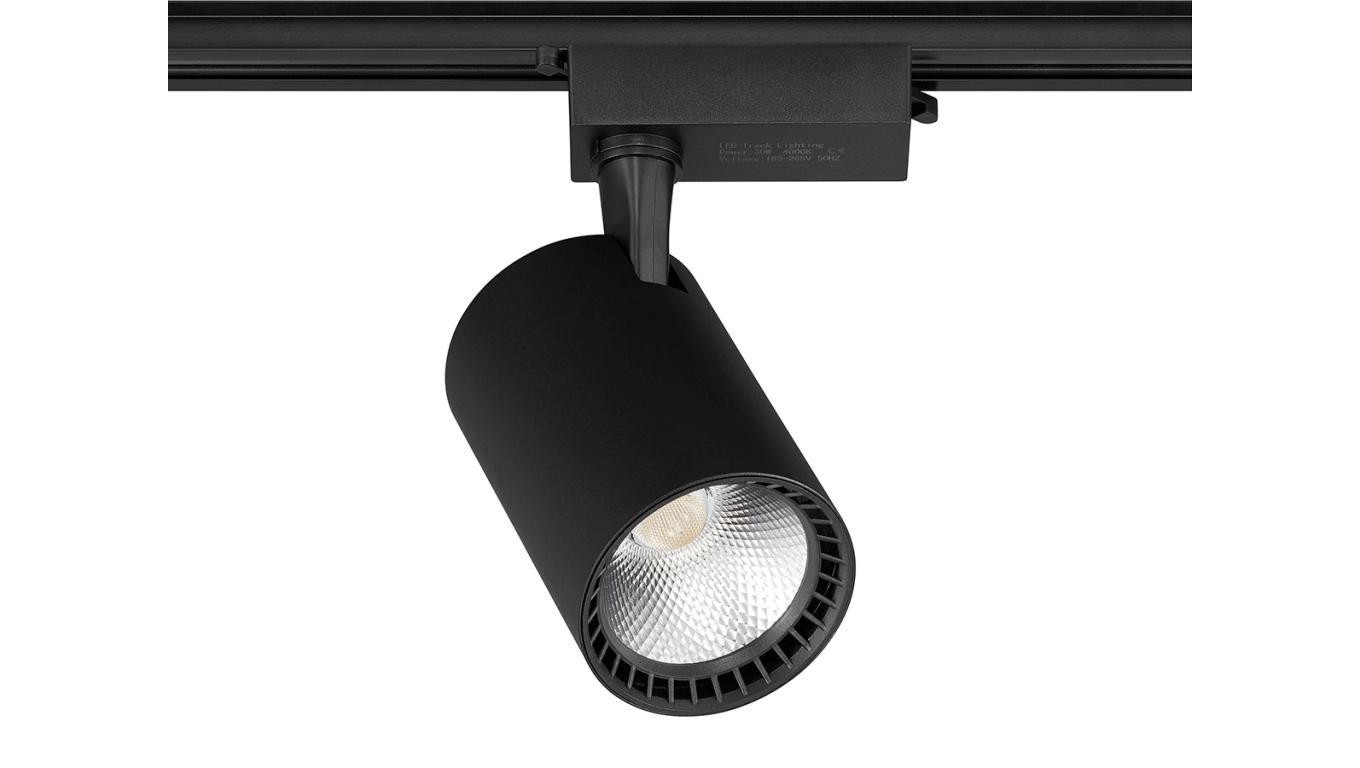 Lampa Szynowa LED 20W 4000K ECO Czarna Jednofazowa 6190₽