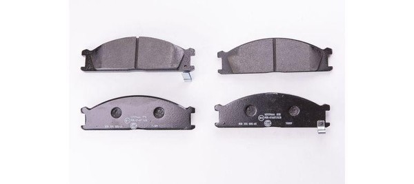 Hella BremsbeläGe Bremsbelagsatz BremsklöTze Vorne 8DB 355 005-651-image