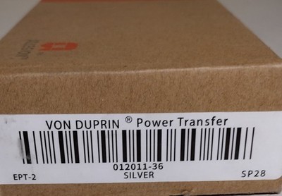 Von Duprin EPT2 SP28 Electric Power Transfer 012011-36 Silver Allegion UL Listed