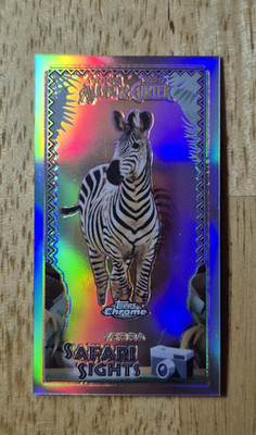 Zebra | 2020 Topps Allen & Ginter Chrome Safari Sights #SSC-11 Mini