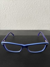 Ray-Ban RB 5255 5190 Eyeglasses Blue Full Rim Rectangle Frame Only 53-16 135