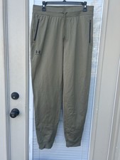 Under Armour Men's Loose Sportstyle Tricot Jogger Pants Size LG Green 1290261