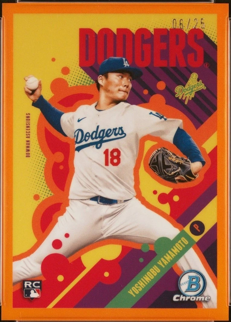 2024 Bowman Chrome - Yoshinobu Yamamoto #BA-17 for sale | eBay